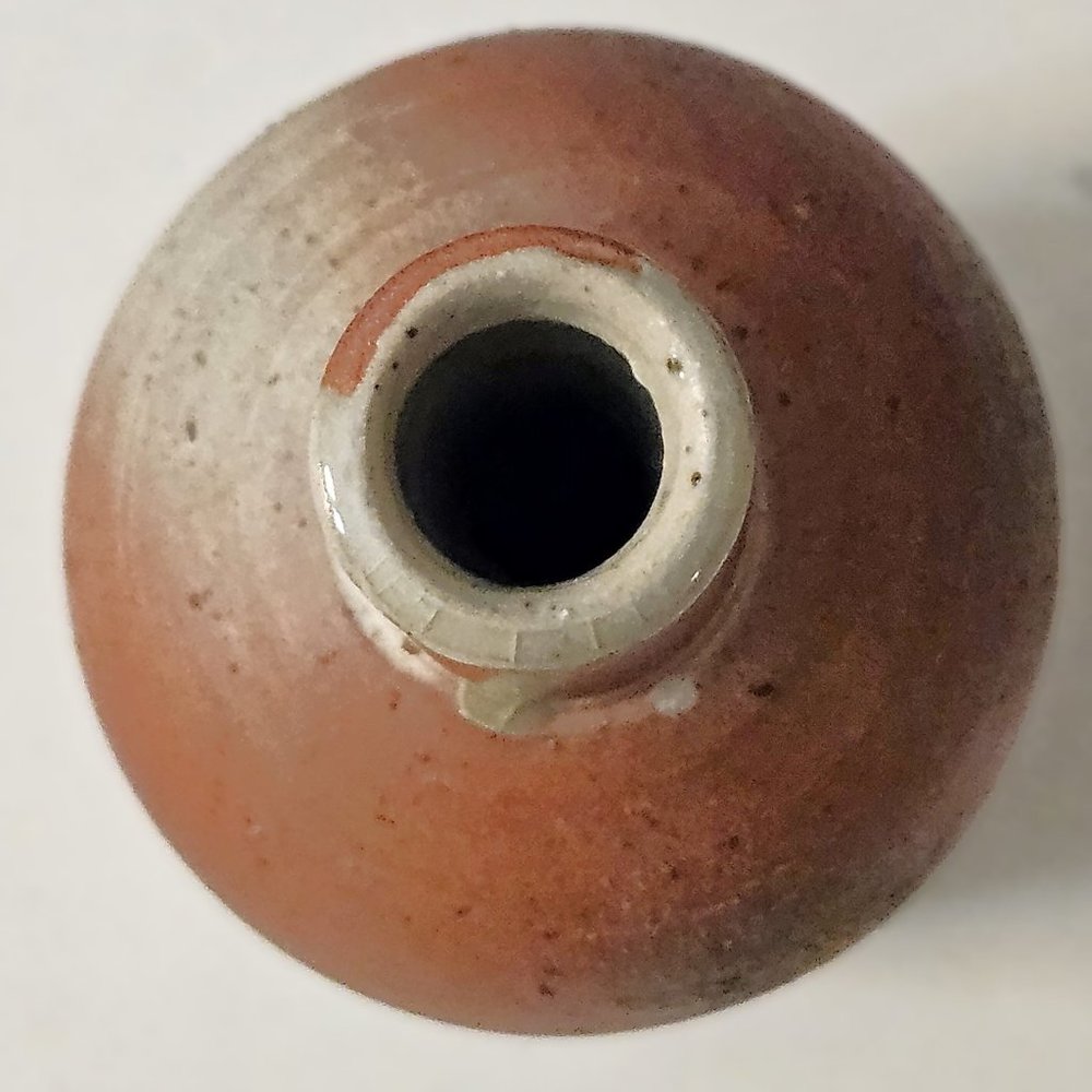 Rare Vintage Biot Stoneware Bottle Vase from the 1960s